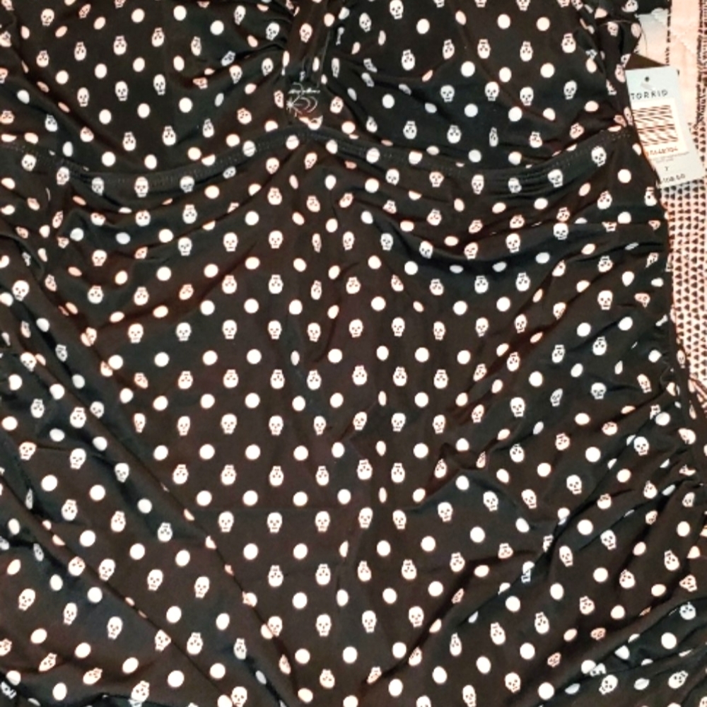 Nwt Torrid Skull Bathing Suit size 2